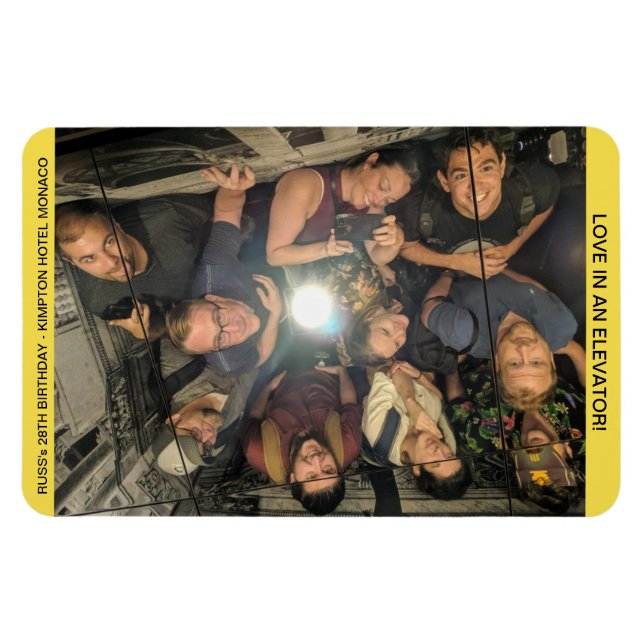 Ímã Amor no anseio de um elevador Russ (Horizontal)