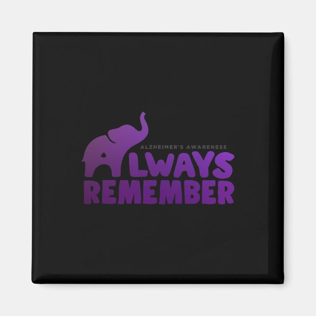Imã Amor Nunca Esquece Alzheimer Elepher 2 (Frente)