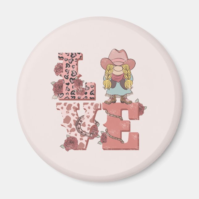 Imã Amor Ocidental Retroativo (Frente)