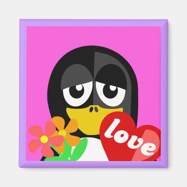 IMÃ AMOR PENGUIN (Frente)