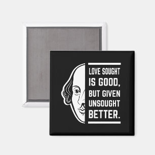 Imã Amor Procurado É Uma Boa Citação Shakespeare