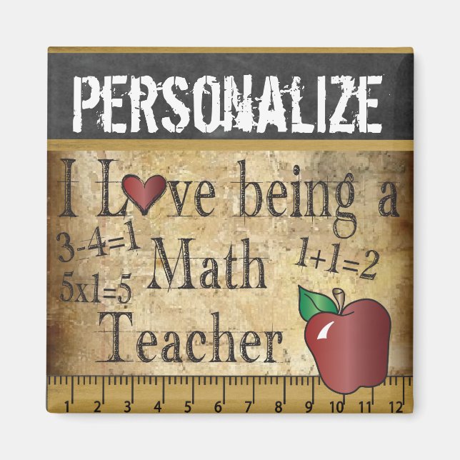 Imã Amor ser professor de matemática (Frente)