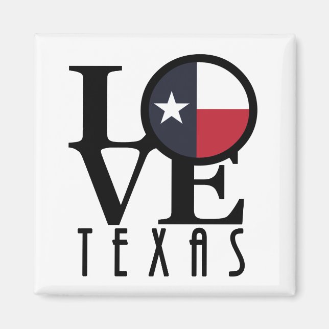 Imã AMOR Texas (Frente)
