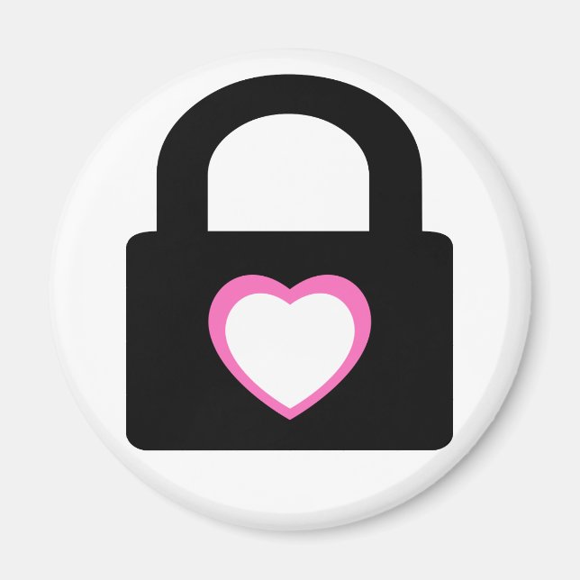 Imã amor travado. (Frente)