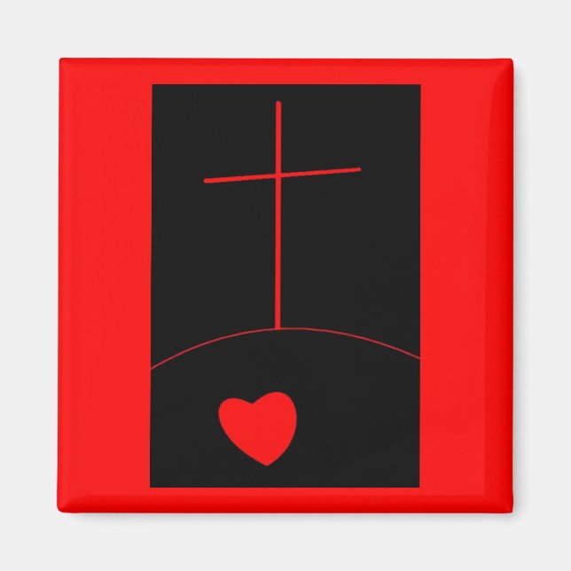 Imã Amor Verdadeiro (Frente)