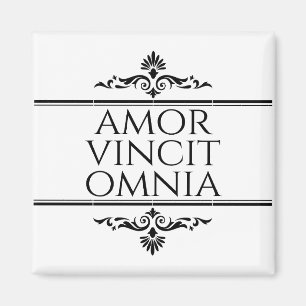 Imã Amor Vincit Omnia - Adoro Conquistas Todos