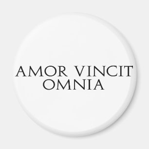 Imã Amor Vincit Omnia Magnet