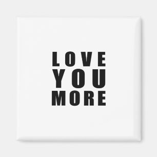 Imã Amor Você Mais Design Mínimo Uplificante