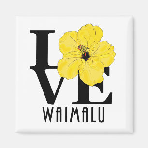 Imã AMOR Waimalu Yellow Hibiscus