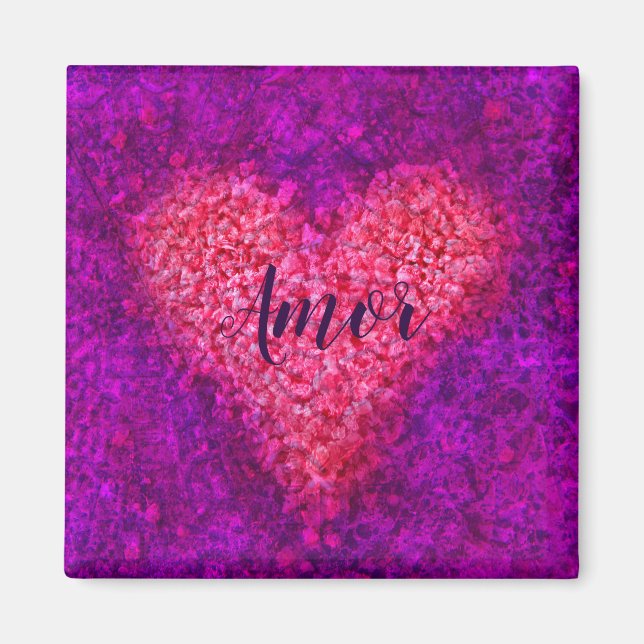 Imã Amor y corazon iman (Frente)