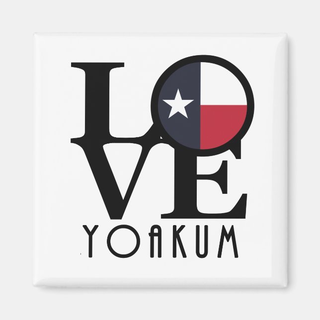 Imã AMOR Yoakum Texas (Frente)