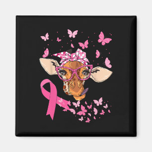Imã & Consciência do Cancer de Fita Rosa Bandana