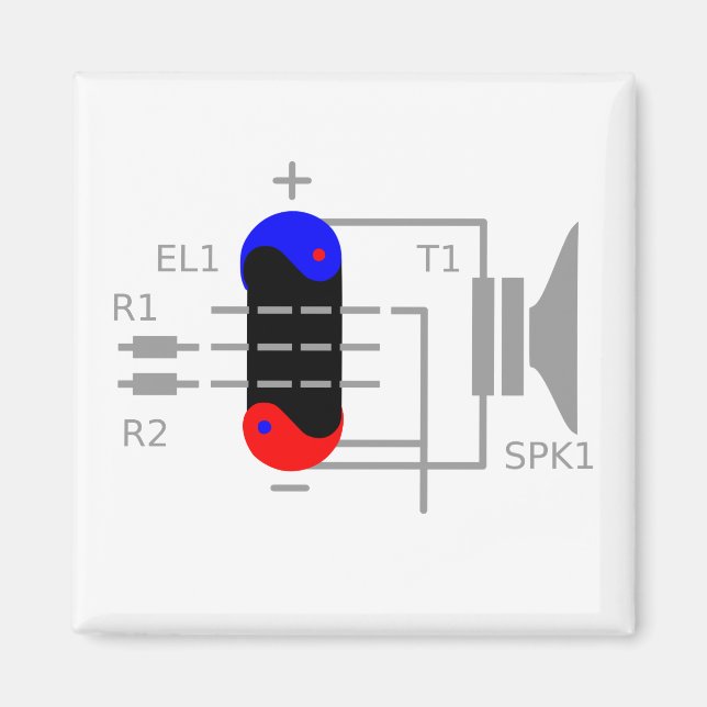 Imã Amp Tube (Frente)