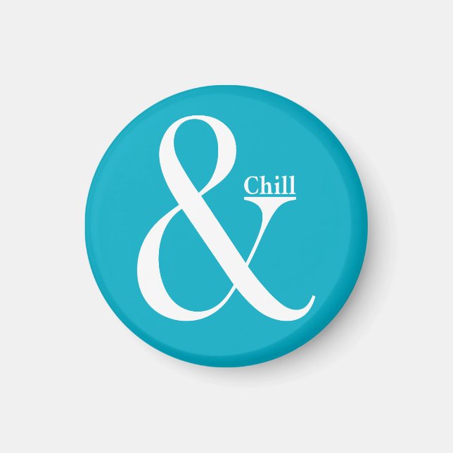 Imã Ampersand Chill (Frente)