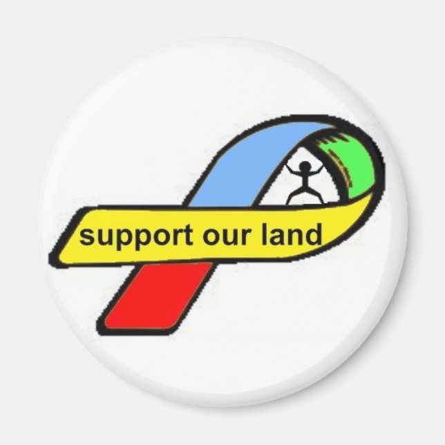 Imã AmpliaçãoSupportOurLand (Frente)