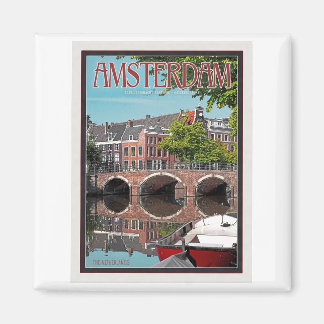 Imã Amsterdã - Keizersgracht-RGrachtCentrum (Frente)