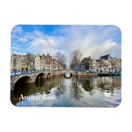 Ímã Amsterdam fridge magnet by Velvet Escape