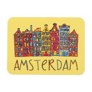 Ímã Amsterdão no mosaico