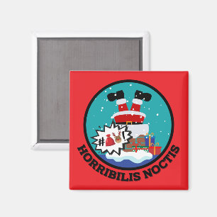 Imã Amusing Santa Claus's Horribilis Noctis