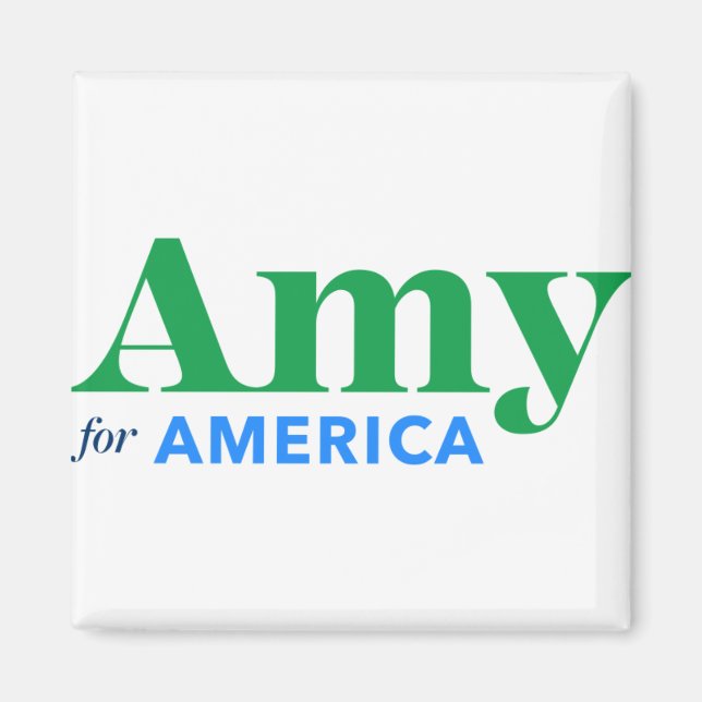 Imã Amy Klobuchar para Presidente 2020 (Frente)