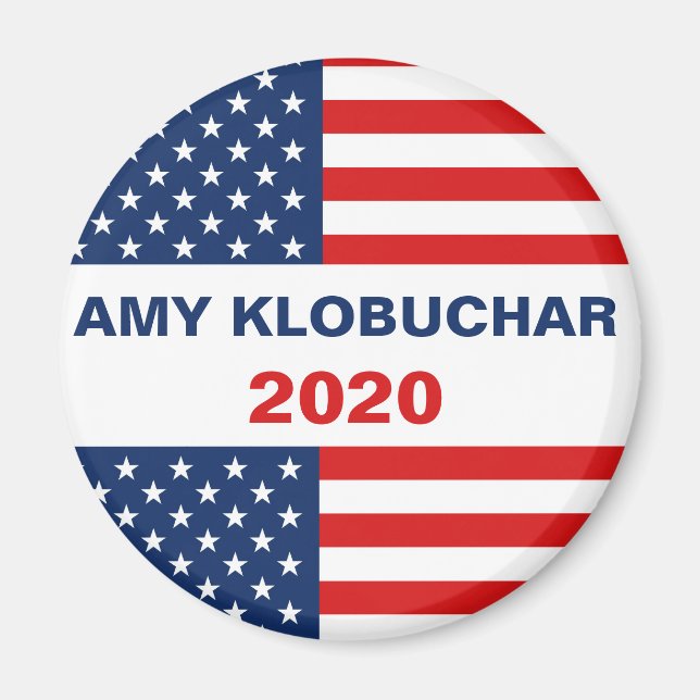 Imã Amy Klobuchar para presidente 2020 (Frente)