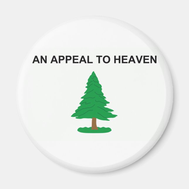 Imã An_Appeal_to_Heaven_Flag Magnet (Frente)