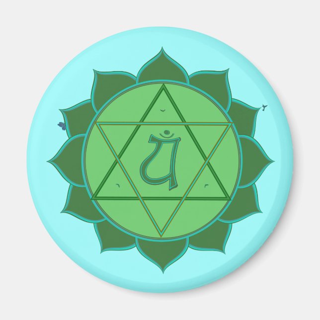 Imã Anahata Chakra Magnet (Frente)
