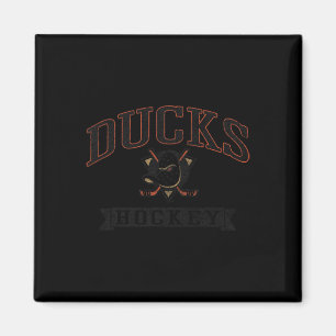 Imã Anaheim Ducks Hockey Vintage Branco Oficialmente L