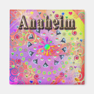Imã Anaheim Lucky Ouro Magnet