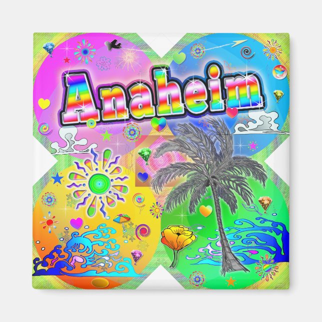 Imã Anaheim Quadro Seasons Magnet (Frente)