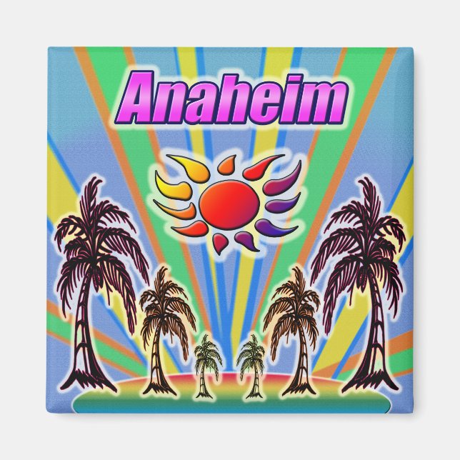 Imã Anaheim Summer Love Magnet (Frente)
