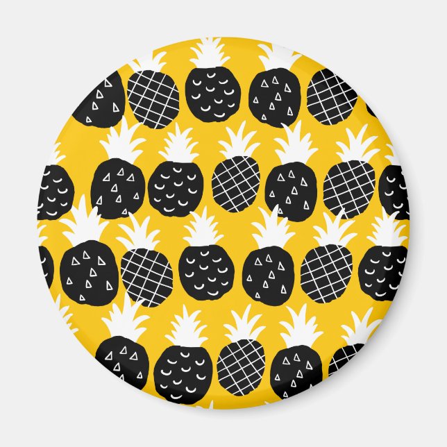 Imã Ananás preto (Frente)