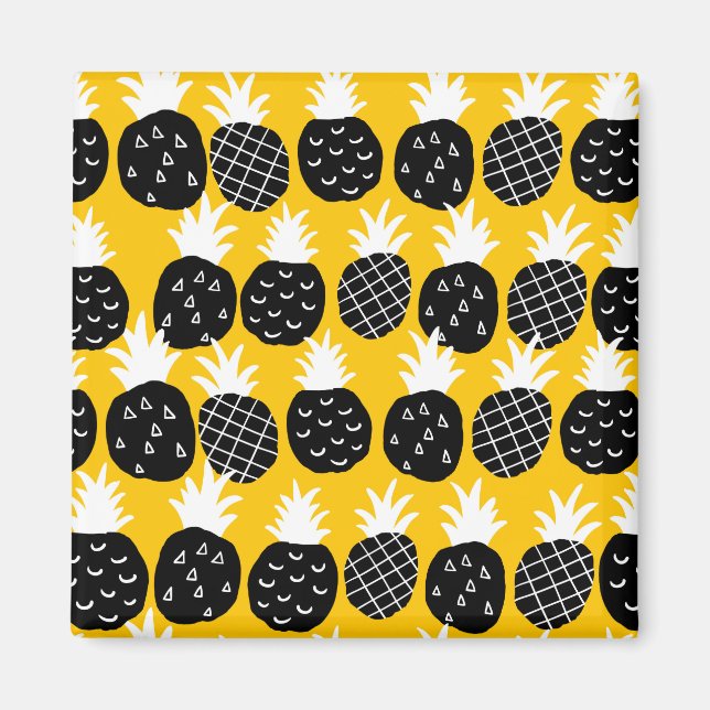 Imã Ananás preto (Frente)