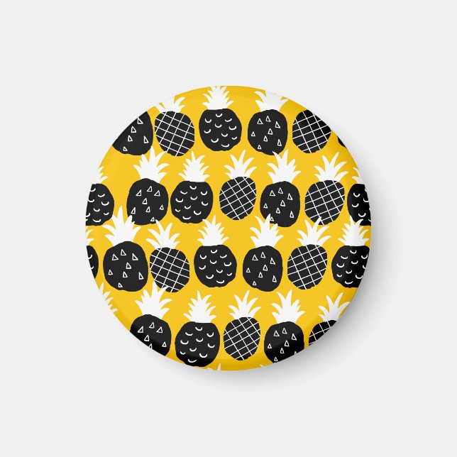 Imã Ananás preto (Frente)