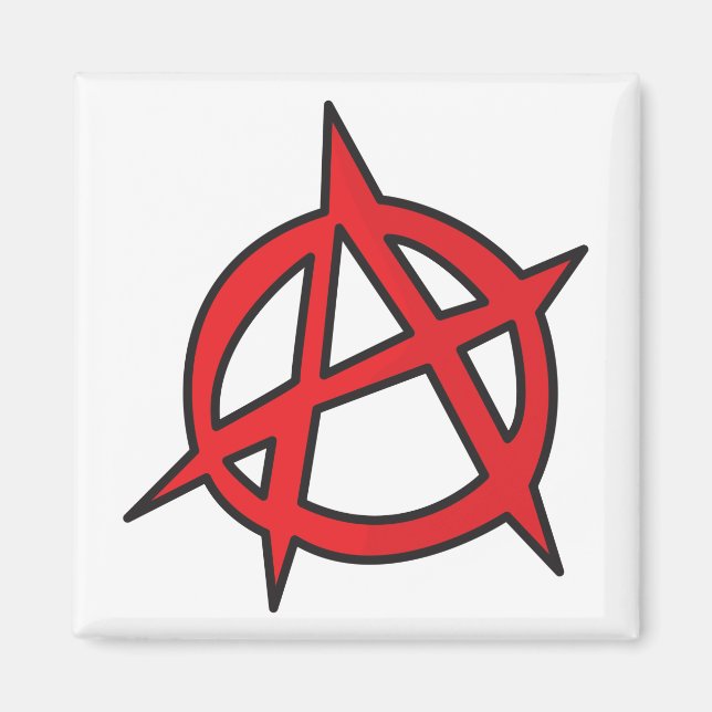 Imã Anarchy Symbole (Frente)