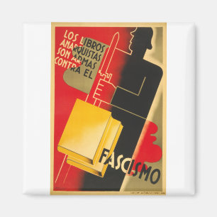 Imã Anarquista da guerra civil espanhola/poster raro