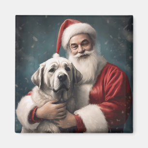 Imã Anatólia Shepherd com o Natal do Papai Noel