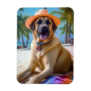 Ímã Anatólia Shepherd on Beach, presente de verão para