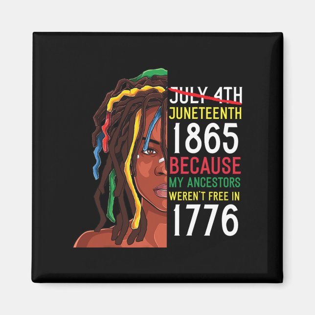 Imã Ancestrais do Décimo Junto Grátis 1776 julho 4 Pre (Frente)