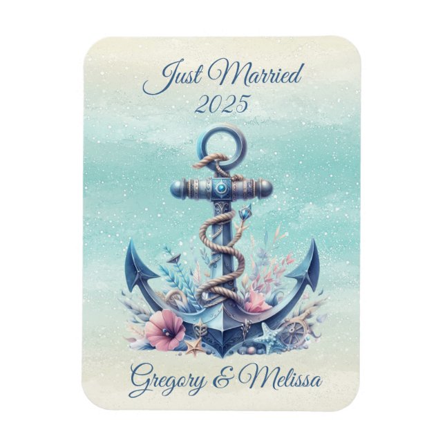 Ímã Anchor Cruise Ship Stateroom Magnet (Vertical)