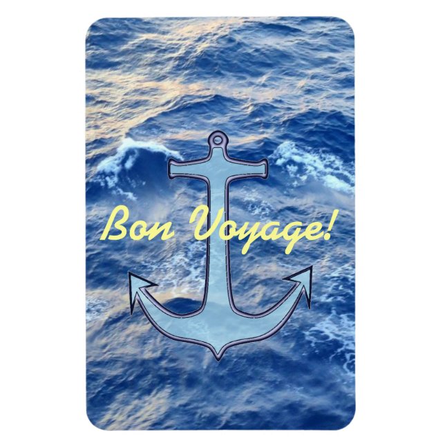 Ímã Anchor Mar Bon Voyage Magnet (Vertical)
