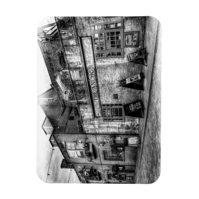 Ímã Anchor Pub London Art (Vertical)