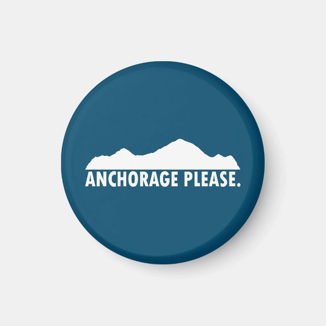 Imã Anchorage Alaska, por favor (Frente)