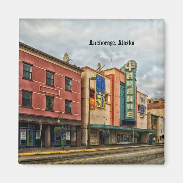 Imã Anchorage Cityscape (Frente)