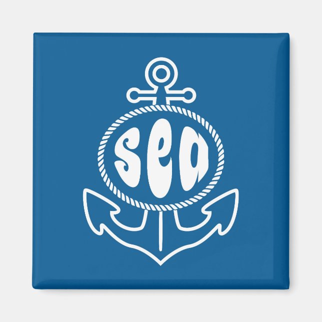 Imã Âncora E Mar (Frente)