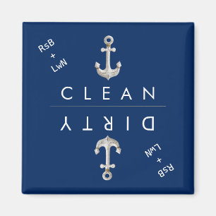 Imã Ancoragem branca personalizada/magneta suja do Mar