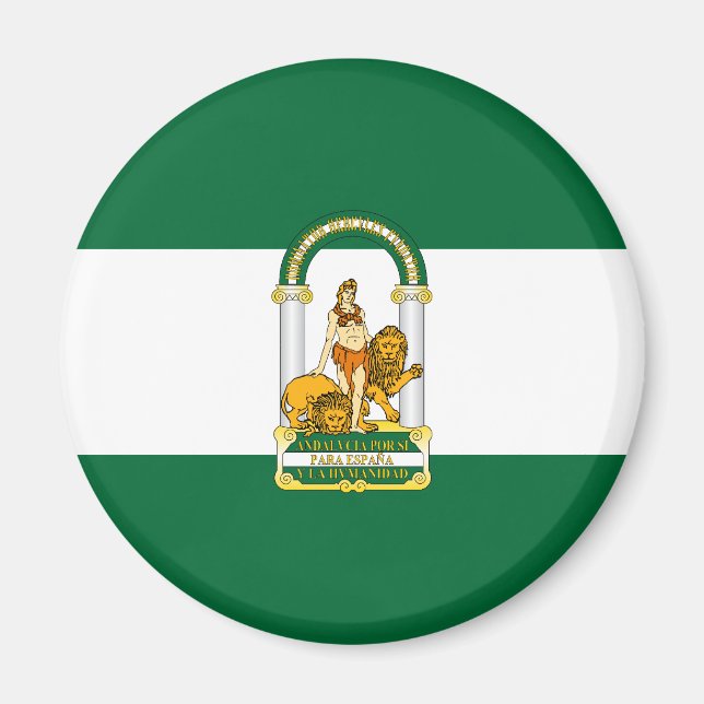 Imã Andaluzia, bandeira Espanha (Frente)