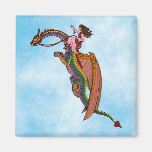 Imã Andando pelo Dragão Arco-Íris