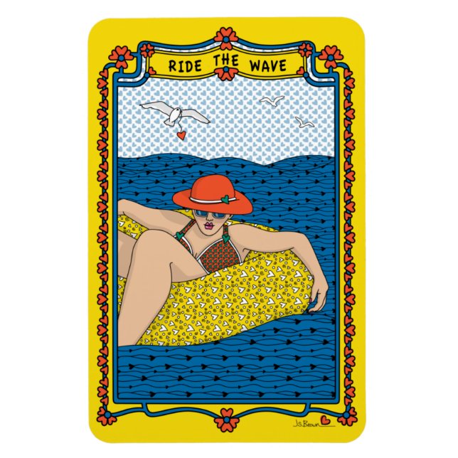 Ímã Andar O Wave_A_Refrigerator (Vertical)