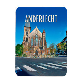 Ímã Anderlecht Belgique Photo Vintage